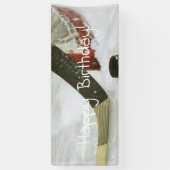 hockeynetdoelstelling spandoek (Verticaal)