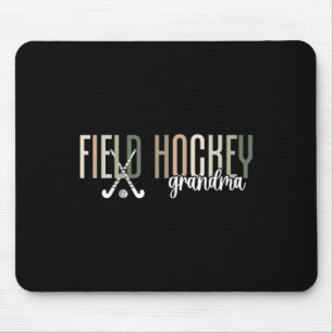 Hockeyoma Van Een Hockeyspeler Oma Muismat