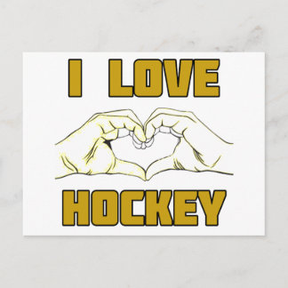 hockeyontwerp briefkaart