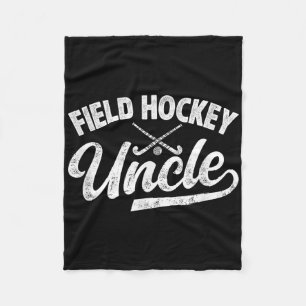Hockeyoom van een hockeyspeler Oom Fleece Deken