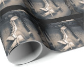  hockeypatroon schaats cadeaupapier (Rol Hoek)