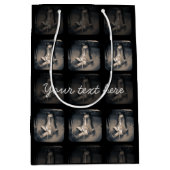 hockeypatroon schaats medium cadeauzakje (Voorkant)