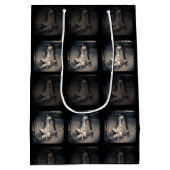 hockeypatroon schaats medium cadeauzakje (Achterkant)