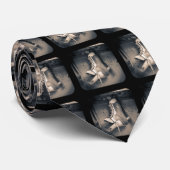 hockeypatroon schaats stropdas (Opgerold)