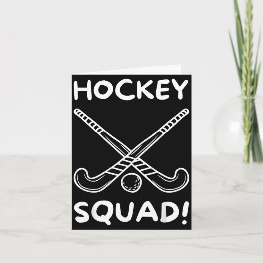 Hockeyploeg 1 kaart (Voorkant)