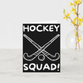 Hockeyploeg 1 kaart (Gele Bloem)