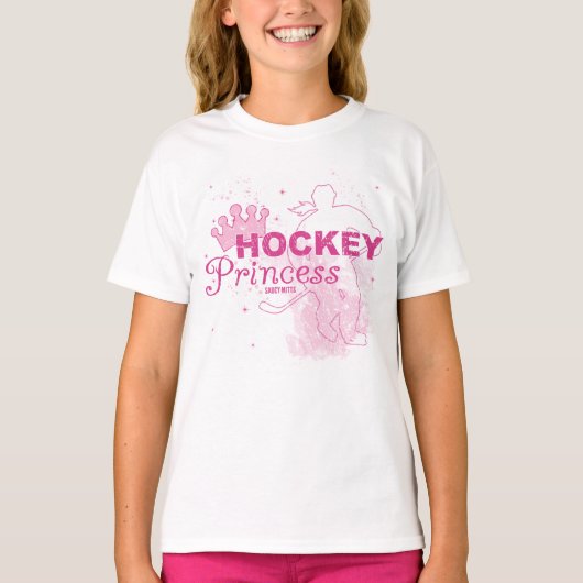 Hockeyprinses voor meisjes t-shirt (Voorkant)