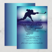 Hockey's My Game Uitnodiging (Voorkant / Achterkant)