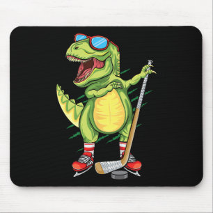 Hockeysaurus Dinosaur IJshockey Trex Jongens IJsho Muismat
