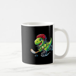 Hockeysaurus Dinosaur IJshockey Trex Jongens Koffiemok