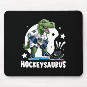 Hockeysaurus Grappige Dinosaur Hockey Kinderen Hoc Muismat