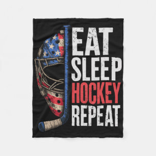 Hockeyshirt Hockeyjongen Cadeaus IJshockeytrui Fleece Deken
