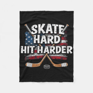 Hockeyshirt Hockeyjongen Cadeaus Spullen IJshockey Fleece Deken