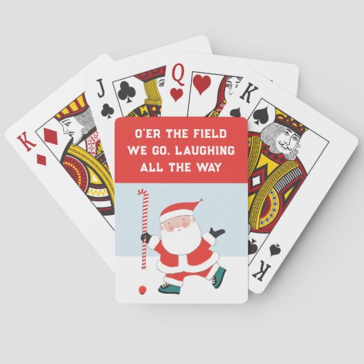 Hockeysokvulling Pokerkaarten (Achterkant)