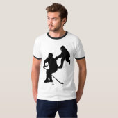 hockeyspel t-shirt (Voorkant volledig)