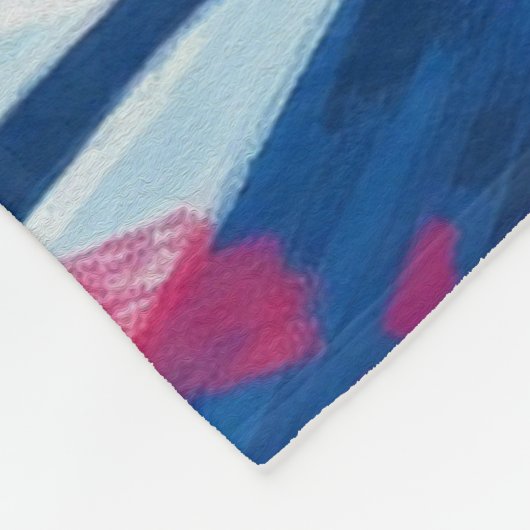 Hockeyspeler bij Goal Fleece Deken (Hoek)