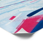 Hockeyspeler bij Goal Perfect Poster (Hoek)