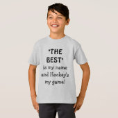 Hockeyspeler Funny Sport T-shirt (Voorkant volledig)