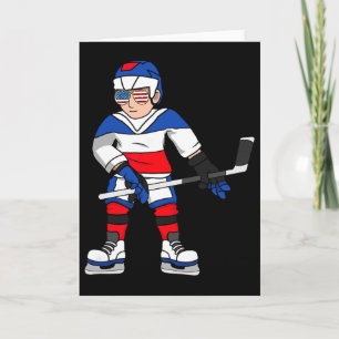 Hockeyspeler Hockeyliefhebbers Kaart