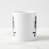 Hockeyspeler Jumbo Grote Koffiekop (Voorkant)