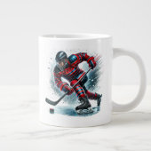 Hockeyspeler Jumbo Grote Koffiekop (Rechts)