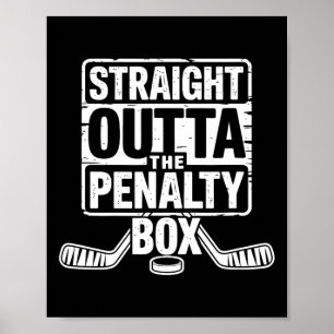 Hockeyspeler Rechtstreeks Uit De Strafbank  Poster