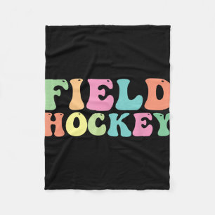 Hockeyspeler Team Coach Trainer Fleece Deken