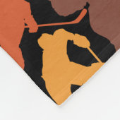 Hockeyspelerpatroon Fleece Deken (Hoek)