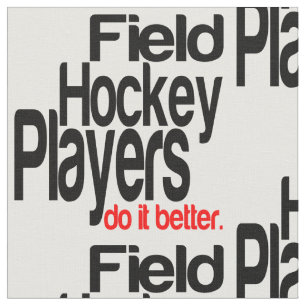 Hockeyspelers doen het beter stof