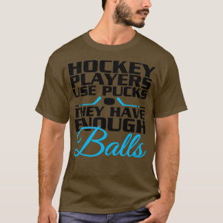 Hockeyspelers hebben ballen t-shirt