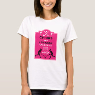 Hockeysport voor vrouwen t-shirt