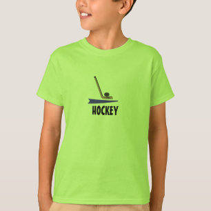 Hockeystick en Puck T-shirt