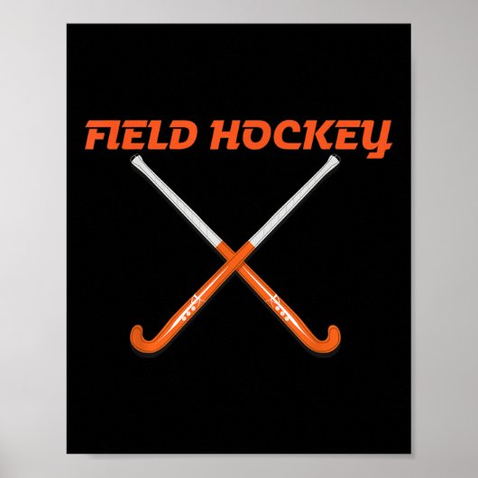 Hockeystick poster (Voorkant)