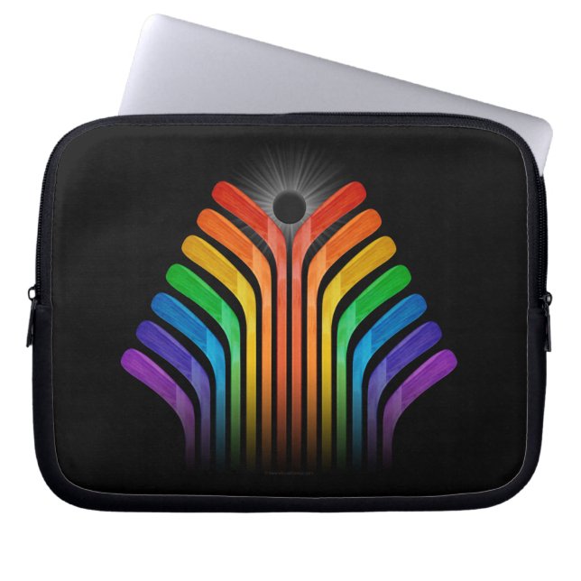 Hockeystick Spectrum Laptop Sleeve (Voorkant)