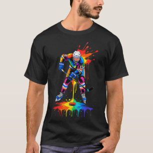 Hockeysticks IJscrème Strooisel Drip Sport Jongen T-shirt