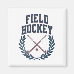 Hockeysticks Krans Hoge School Ontwerp Voor Atlete Magneet