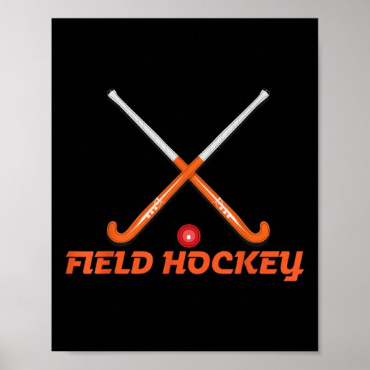 Hockeysticks poster (Voorkant)