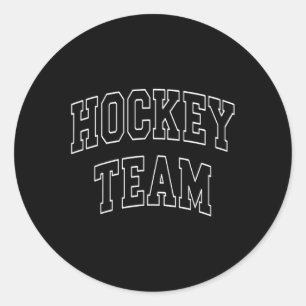 Hockeyteam Varsity Universiteit Campus Alumnus Ronde Sticker