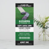 Hockeyticket Verjaardag Kaart (Staand voorkant)