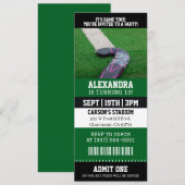 Hockeyticket Verjaardag Kaart (Voorkant / Achterkant)