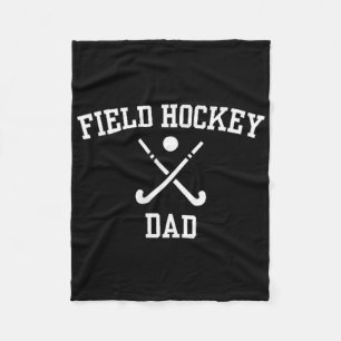 Hockeyvader borstzak ontwerp hockey familie fleece deken