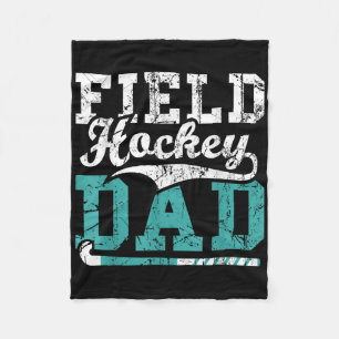 Hockeyvader - Hockeyspeler Hockeyfan Fleece Deken