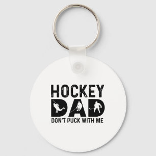 Hockeyvader, pis niet met mij sleutelhanger