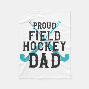 Hockeyvader trots Hockeyvader trots Fleece Deken