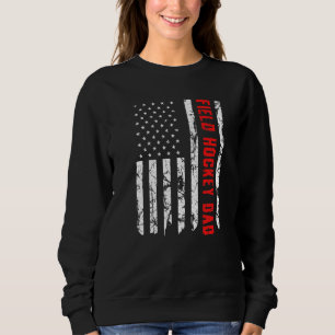 Hockeyvader van mannenveld American Flag Patriotti Trui