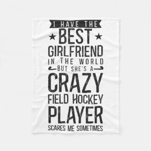 Hockeyveld Boyfriend Ik Heb De Beste Vriendin Fleece Deken