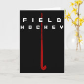 Hockeyveld Hockey Kaart (Gele Bloem)