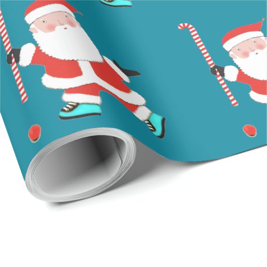 Hockeyveld Kerst Inpakpapier (Rol Hoek)
