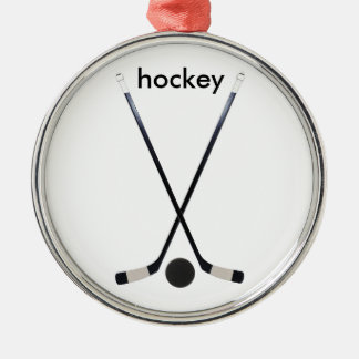 hockeyversiering metalen ornament