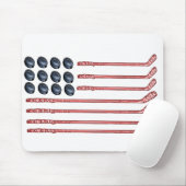 hockeyvlag muismat (Met muis)